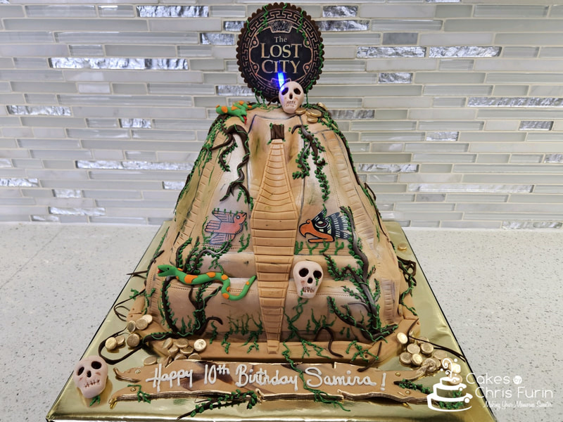 Lost City Birthday Cake