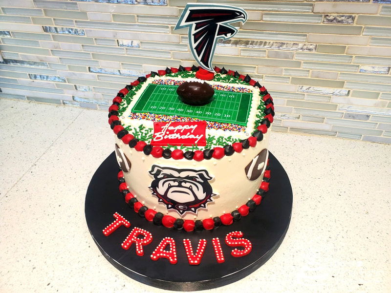 Atlanta Falcons Birthday Cake