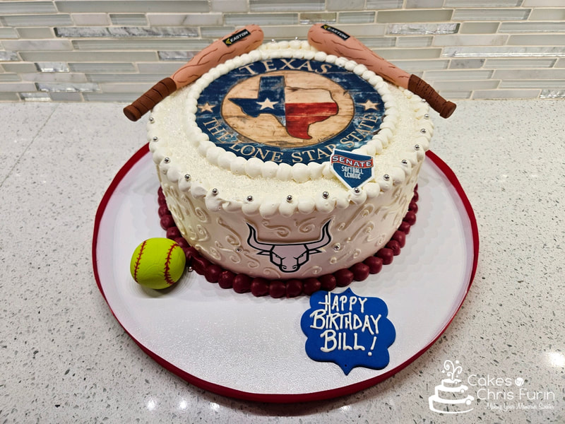 U.S. Senate Baseball League Cake